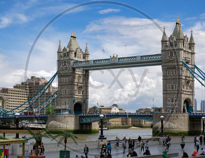 View Of Tower Bridge In London