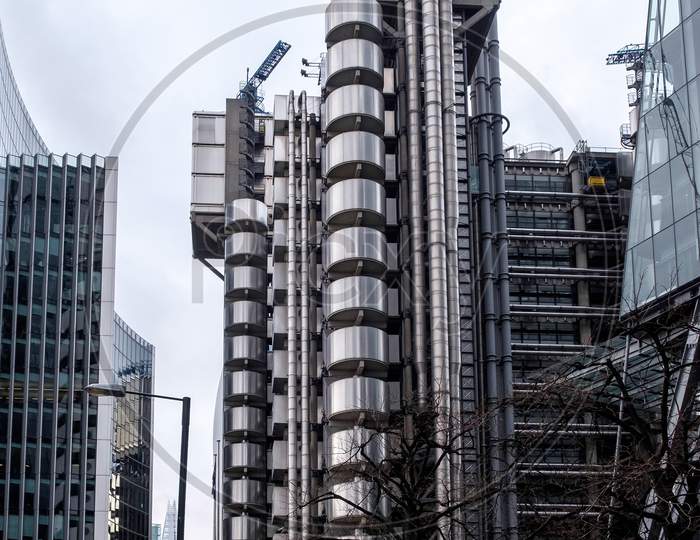 View Of The Lloyds Of London Building