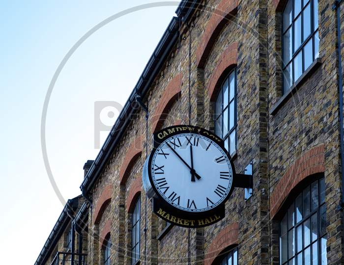 Camden Lock Market Hall Clock