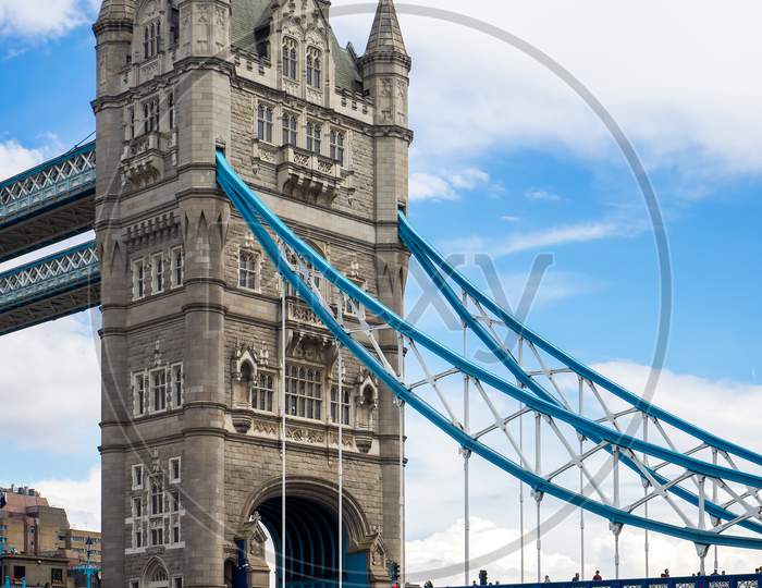 View Of Tower Bridge In London