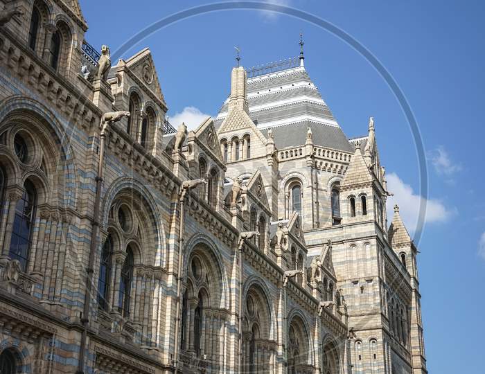 Exterior View Of The Natural History Museum In London