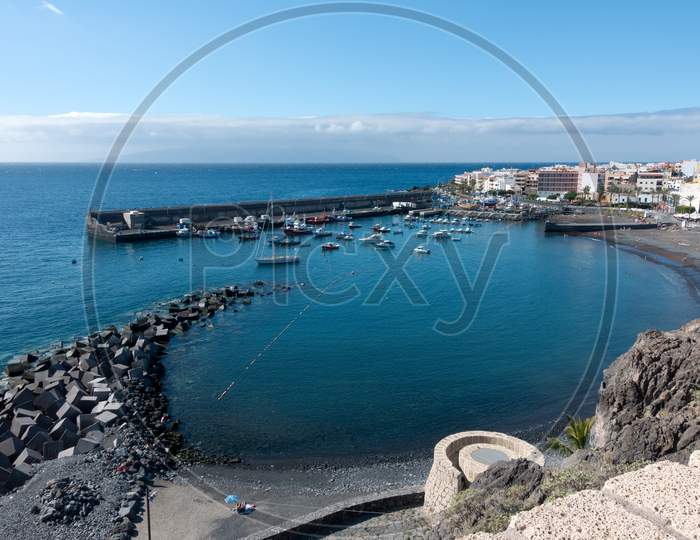 San Juan Harbour In Tenerife