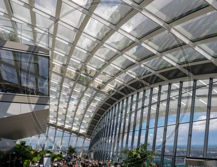 View Of The Sky Garden In London