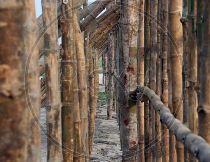 Bamboo Fence And Wall For Safety