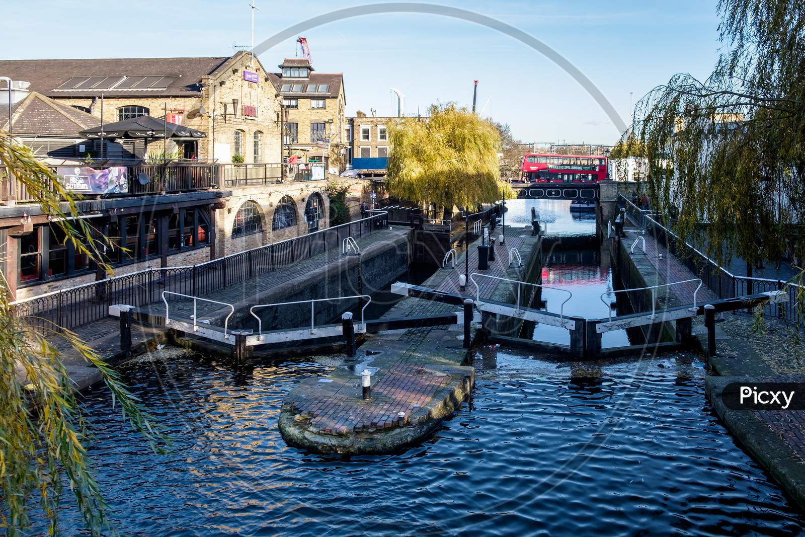 View Of Regent'S Canal At Camden Lock