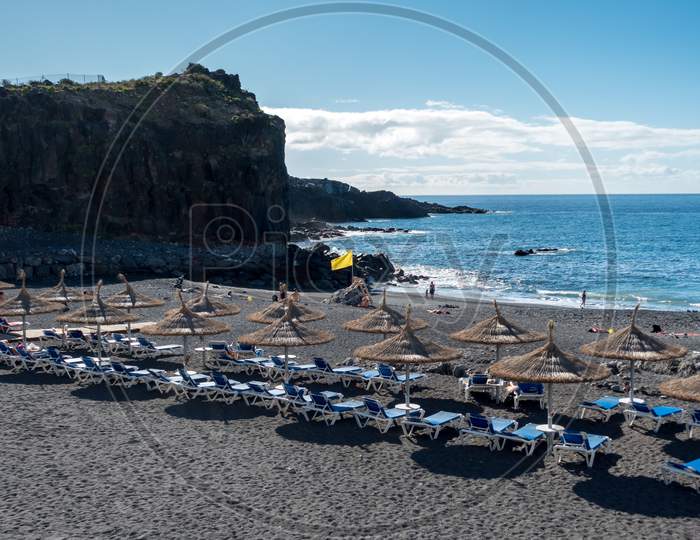 View Of The Beach At Callao Salveje Tenerife
