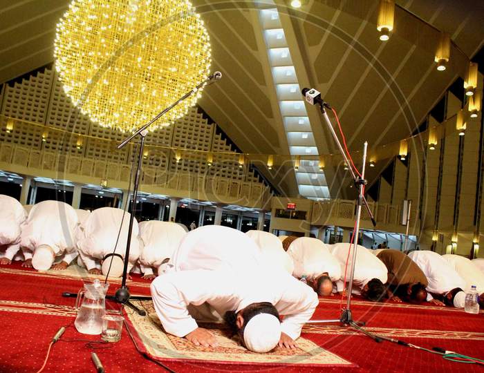 Prayer in Mosque