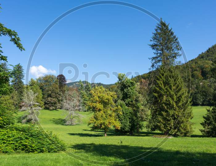 Grounds Of The Imperial Kaiservilla In Bad Ischl