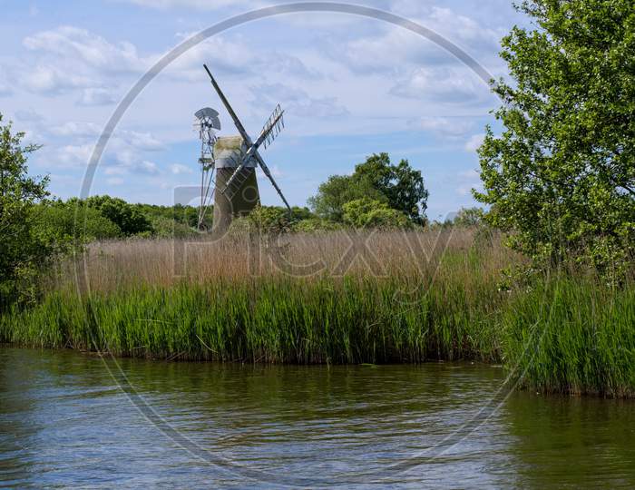 View Of Turf Fen Mill At Barton Turf