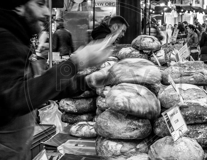 Bread For Sale In Borough Market