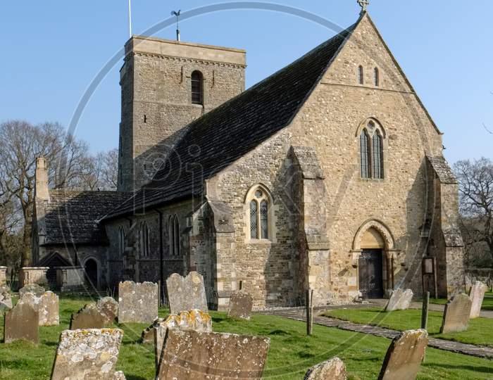 View Of Church Of St. Mary The Virgin At Shipley  In West Sussex