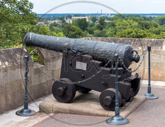 Windsor, Maidenhead & Windsor/Uk - July 22 : Ancient Cannon At Windsor Castle In Windsor, Maidenhead & Windsor On July 22, 2018