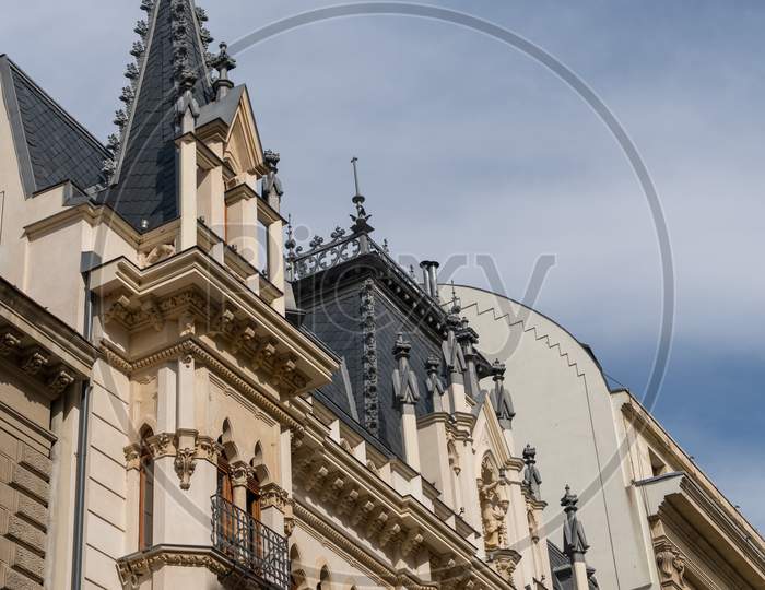 Bucharest/Romania - September 21 : Headquarters Of Cec Bank In Bucharest Romania On September 21, 2018