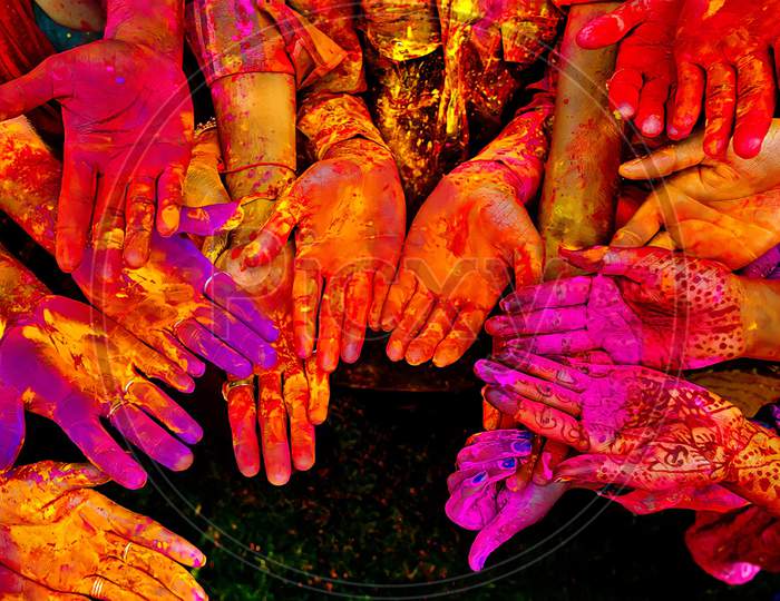 Happy Holi  Indian Colours Festival
