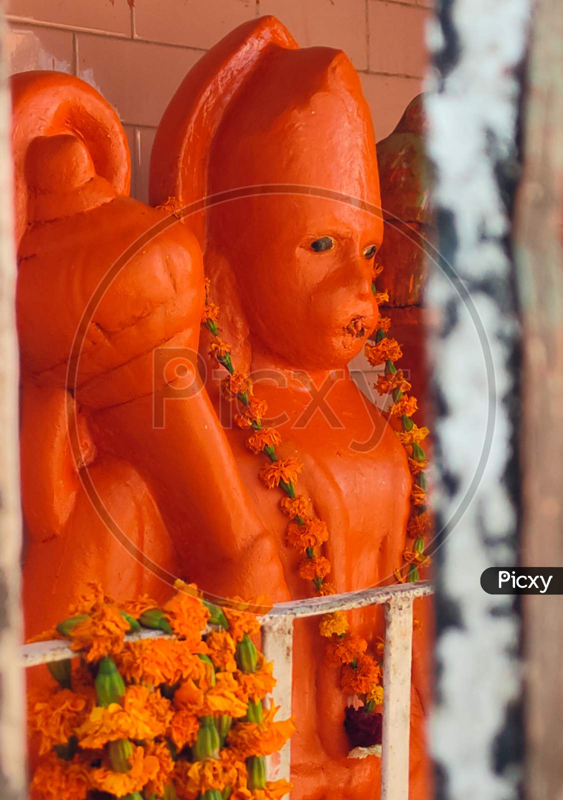 Hanuman Jayanti Lord Hanuman idol in indian temple