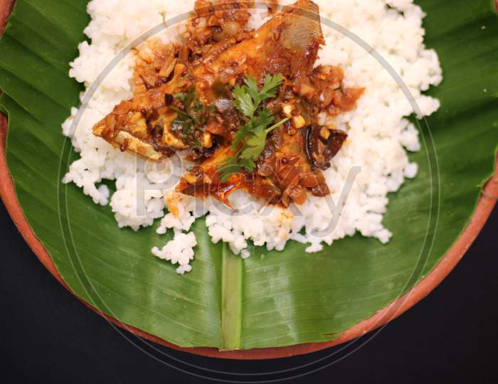 Kerela Fish Curry and Rice