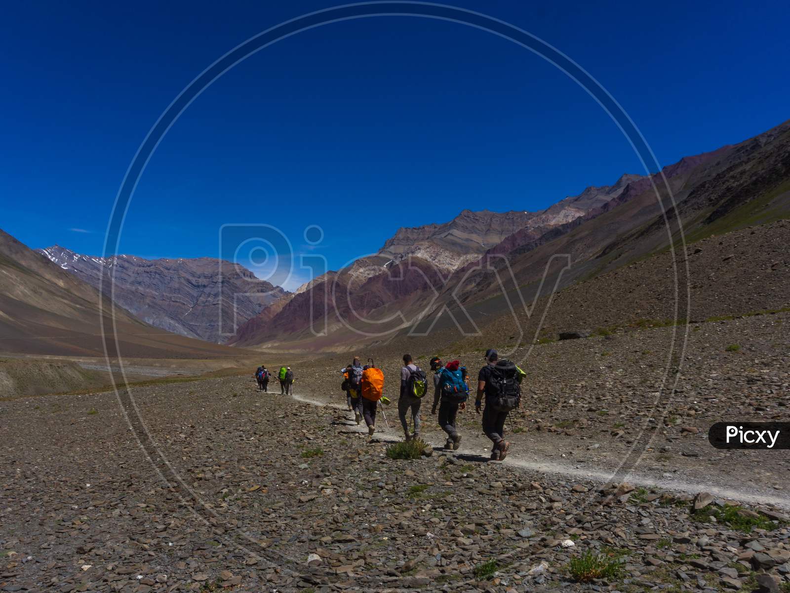 pin vally seen on pin bhaba pass trek in himalayas