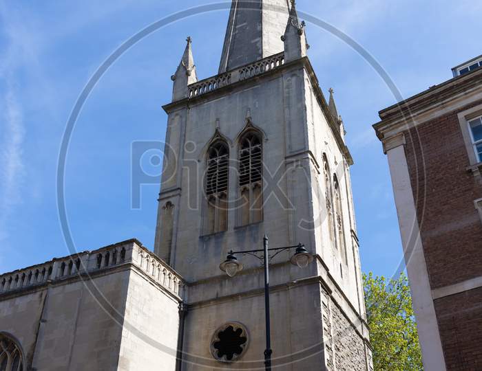Bristol, Uk - May 14 : View Of St Nicholas Church In Bristol On May 14, 2019