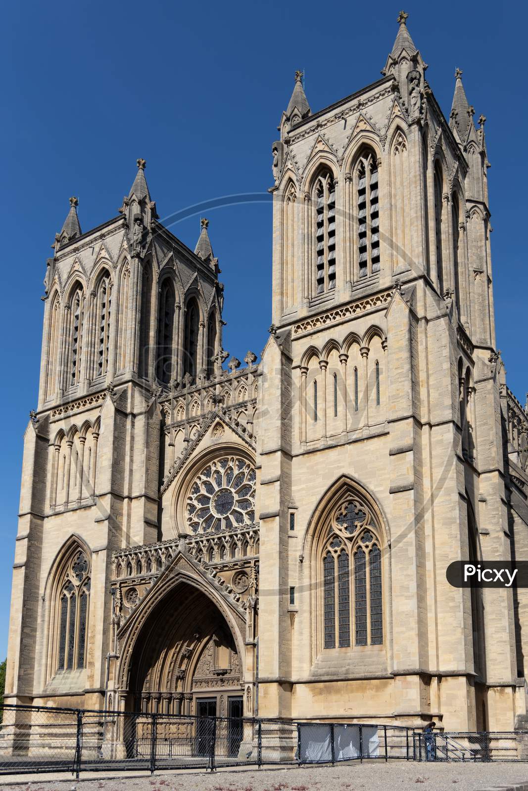 Bristol, Uk - May 14 : View Of The Cathedral In Bristol On May 14, 2019