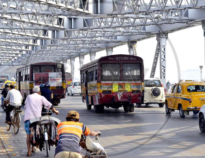 West Bengal kolkata howra bridge