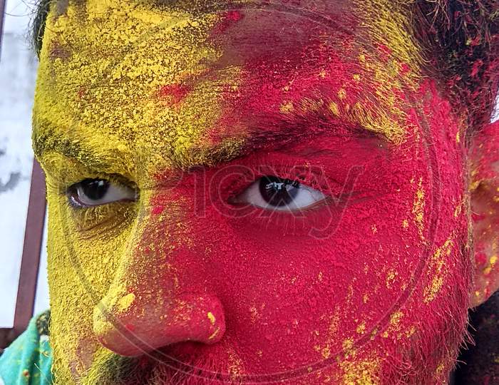 Holi (A Festival of Hindu Religion in India) also called Festival of color