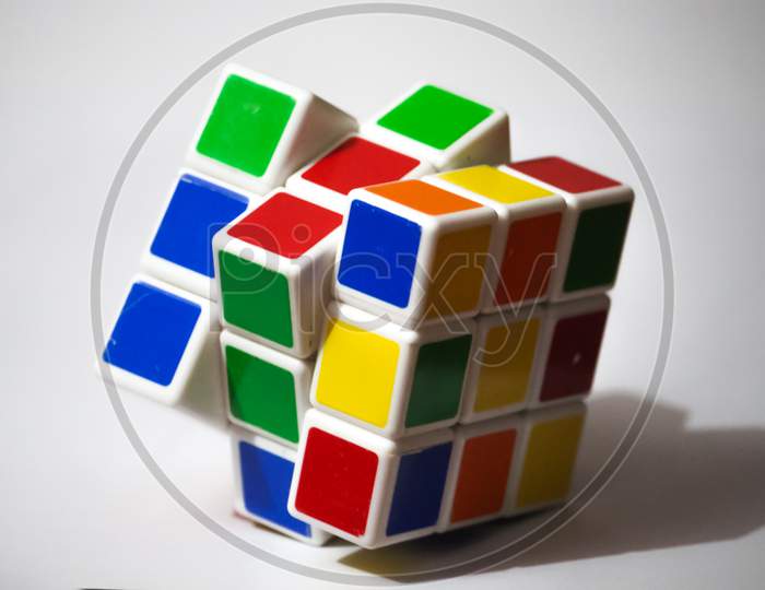 Rubik cube background image