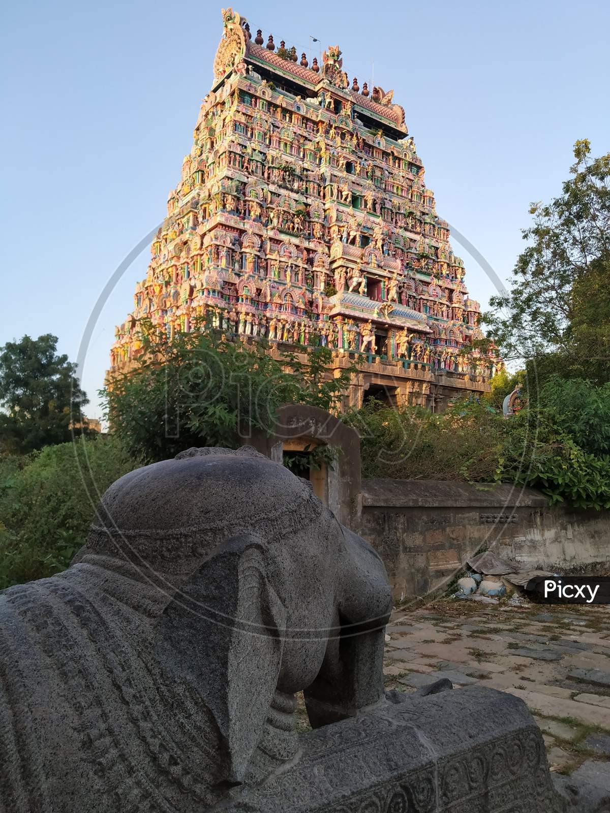 Thillai Nataraja Temple or Chidambaram Nataraja temple in Chidambaram, Tamil Nadu, India.