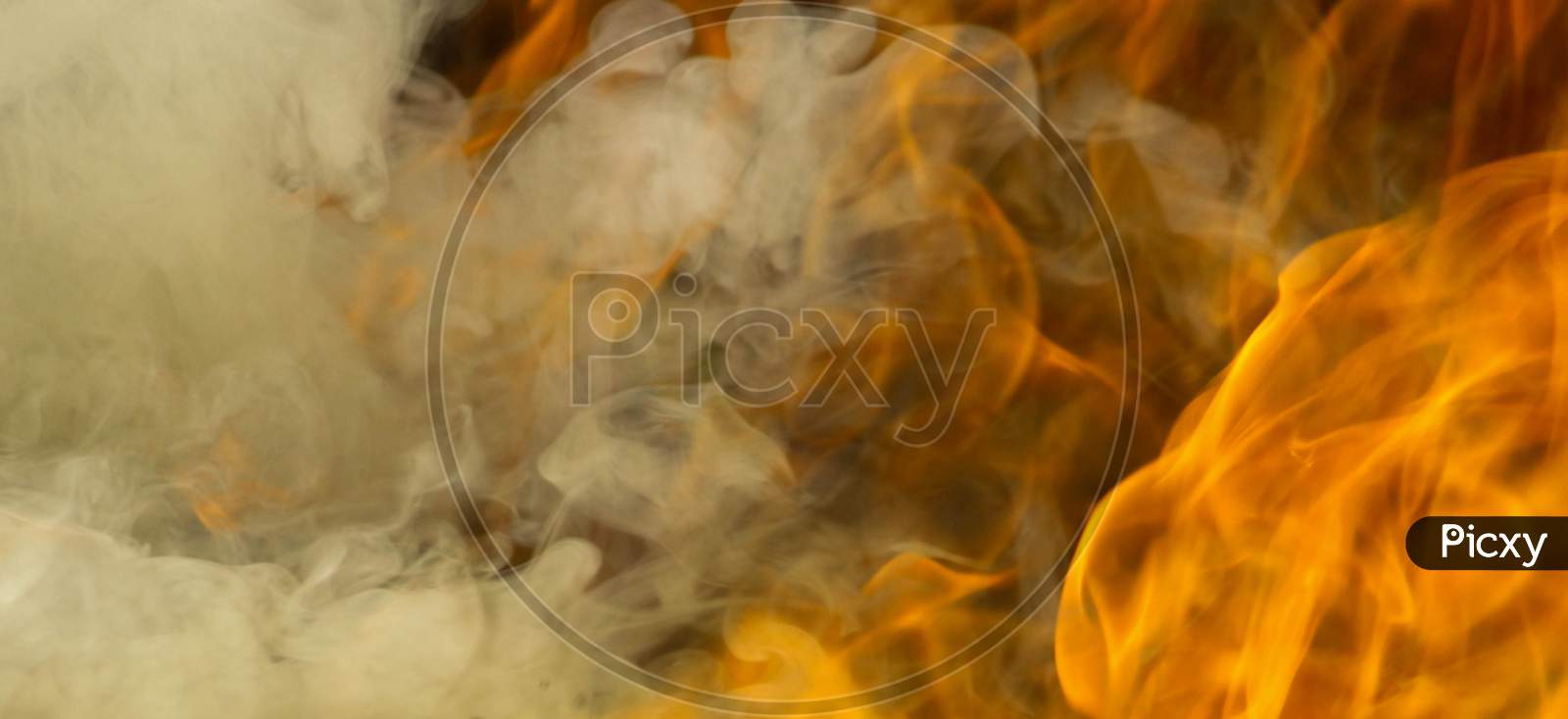 fire effect background