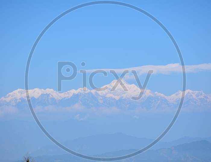 Kanchenjunga From Rishyap Home Stay , Kalimpong