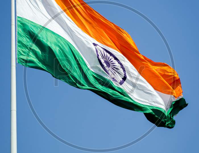 Indian National Flag Tiranga In Delhi
