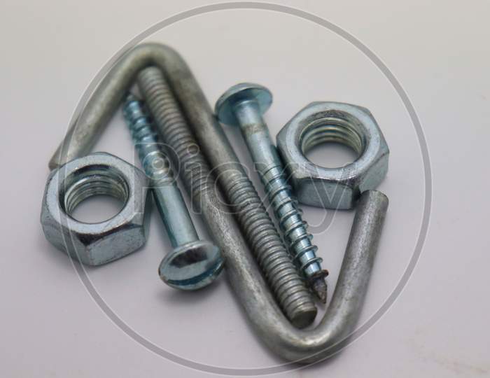 Screw And Bolt Closeup For Sell