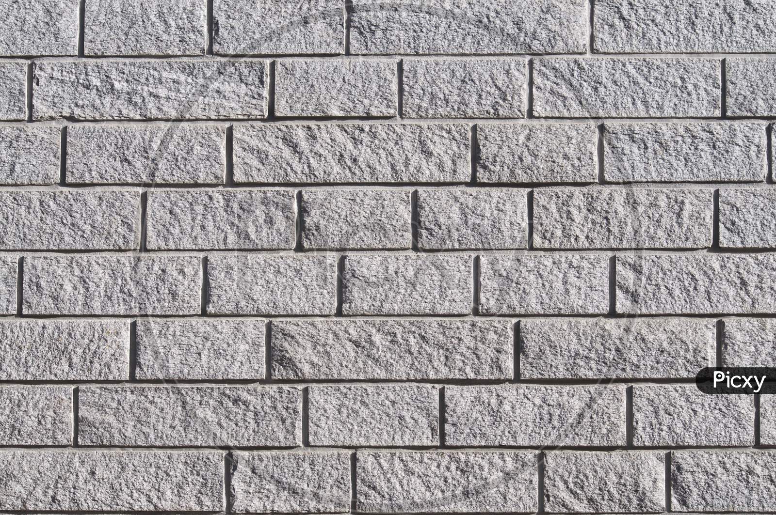 Beautiful Grey Stone Wall Background Texture
