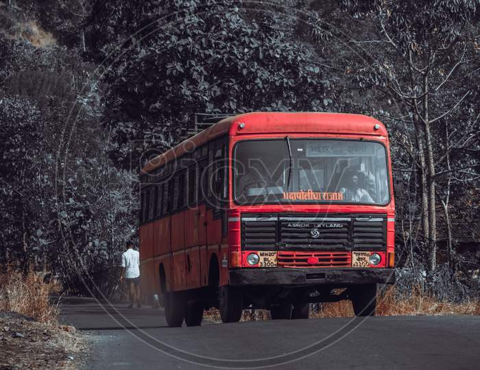 Maharastra public transport bus