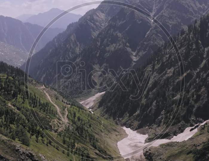 River site Kashmir pakistan