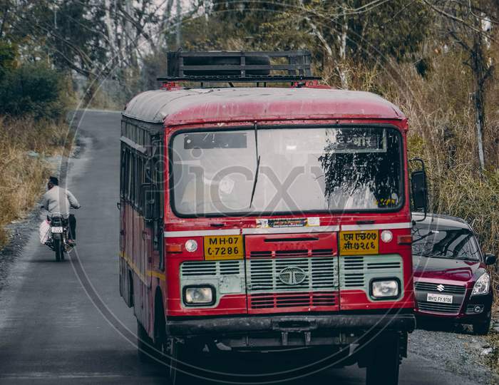 Maharastra transportation bus ST mahamandal