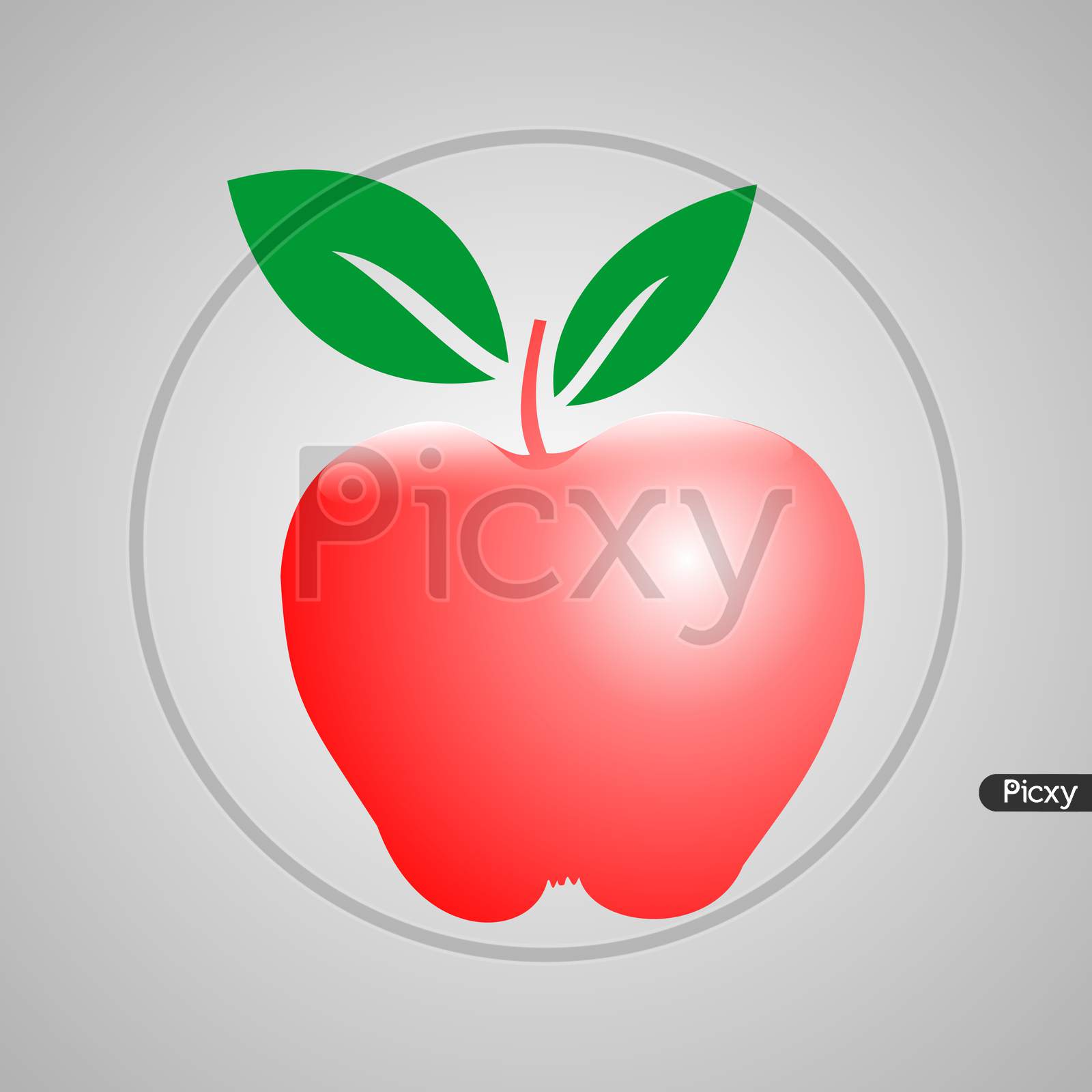 Apple logo sign or symbol.