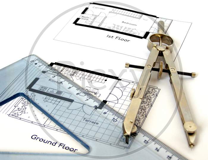 House Technical Drawing