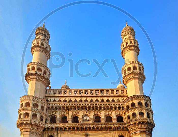 Charminar The Iconing Building, Is Listed Among The Great Love Structures In India, Built In 1591, Hyderabad.