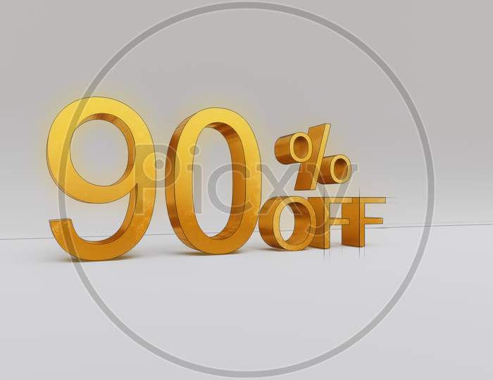 90 percent Discount 3D rendering