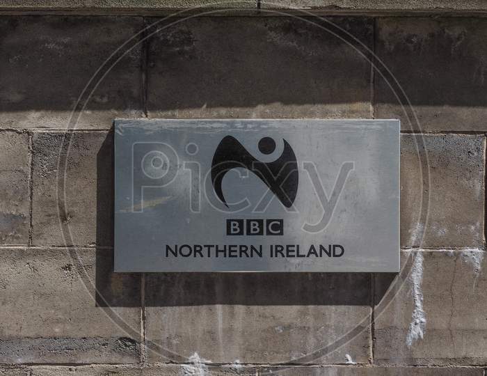 Belfast, Uk - Circa June 2018: The Bbc Northern Ireland Broadcasting House