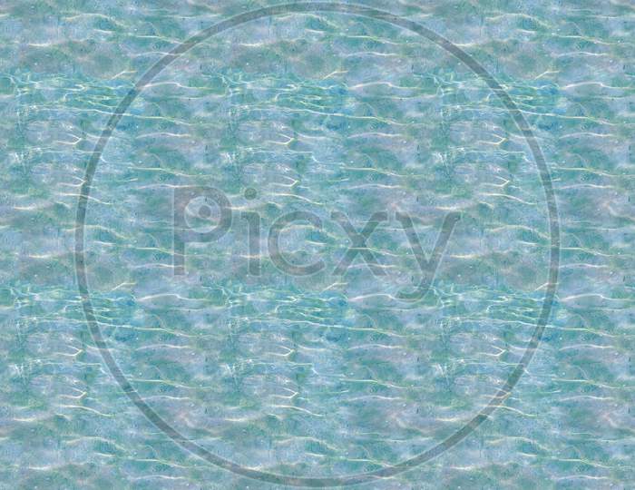 Seamless Blue Water Texture Background