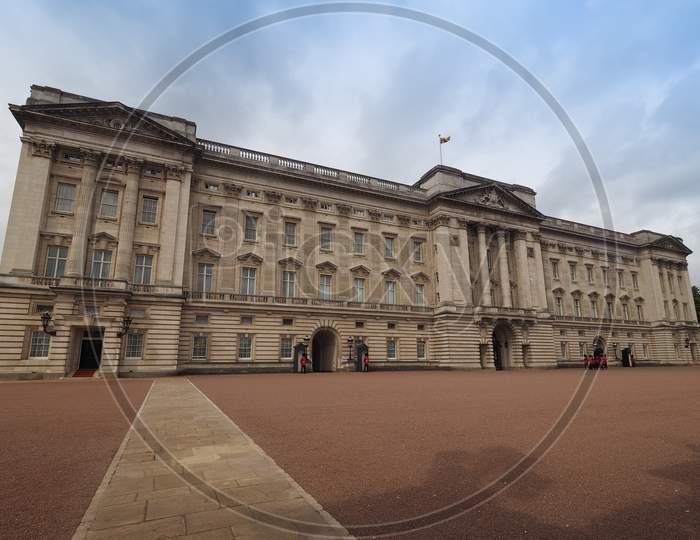 London, Uk - Circa June 2017: Buckingham Palace Royal Palace