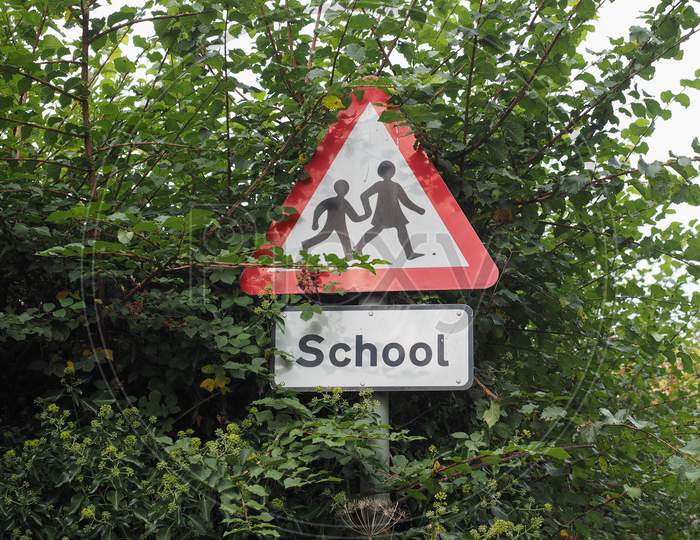 School Children Sign