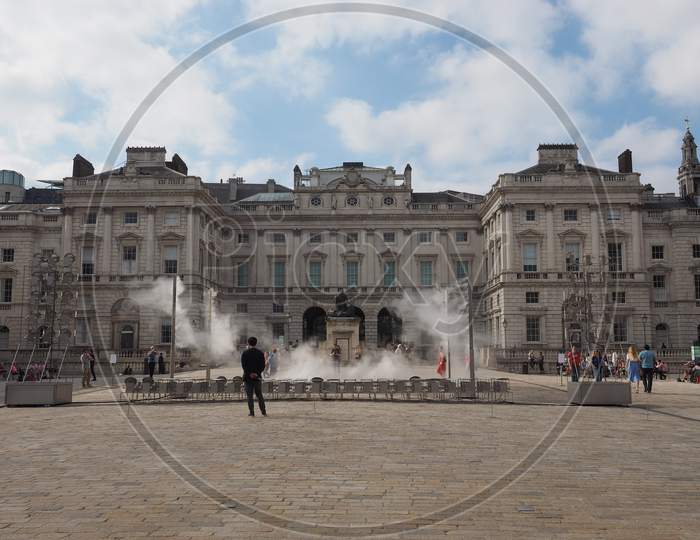 London, Uk - Circa June 2018: Somerset House