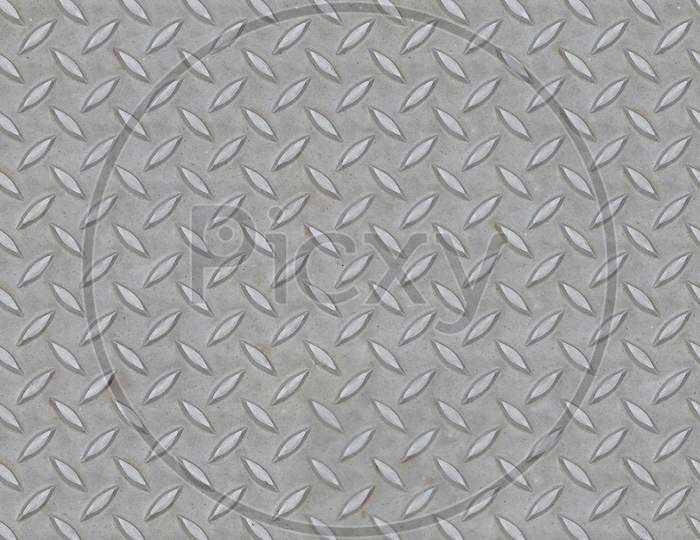 Seamless Grey Steel Metal Texture Background