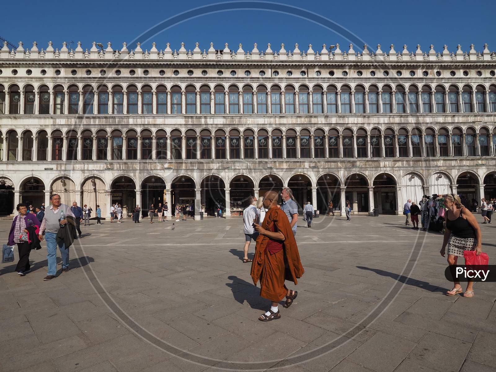 Image Of Venice Italy Circa September 2016 Piazza San Marco 