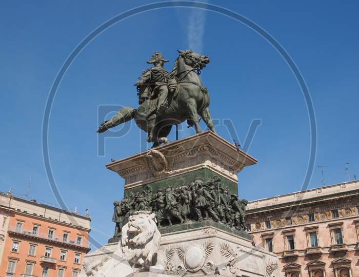 Vittorio Emanuele Ii Monument In Milan