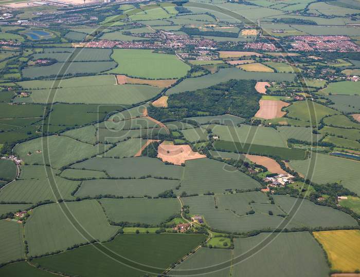 Aerial View Of Takeley