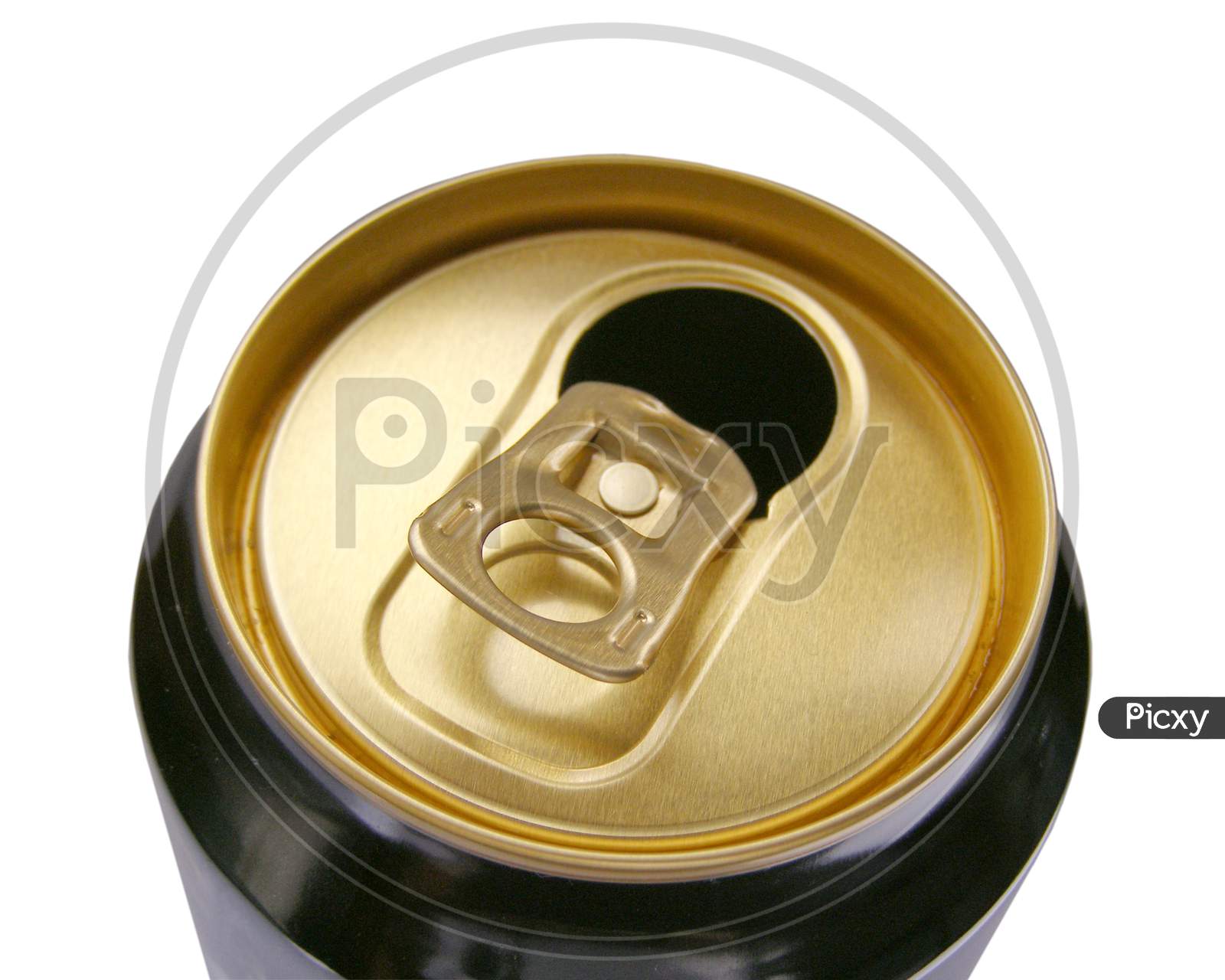Beer Can Isolated Over White