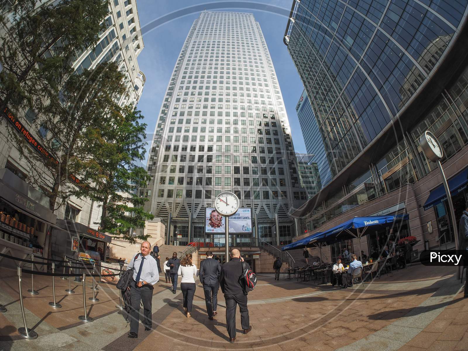Canary Wharf In London
